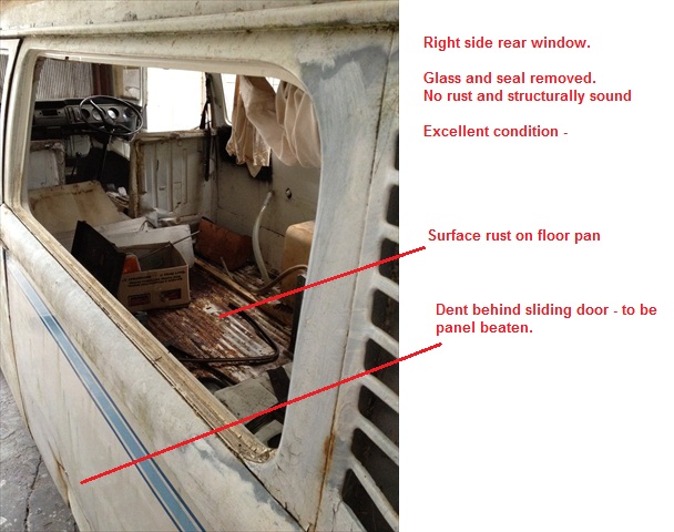 VW Kombi 72 lowlight Passenger Side