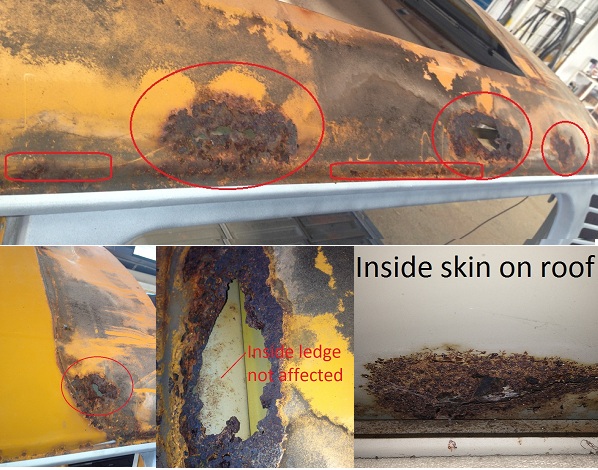 VW Kombi Roof Repairs