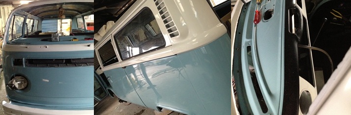 Betty Blue VW Kombi inside dash