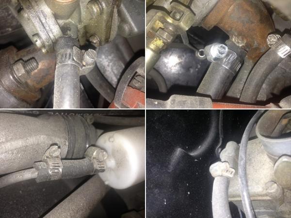VW Kombi Fuel Lines in Good Repair
