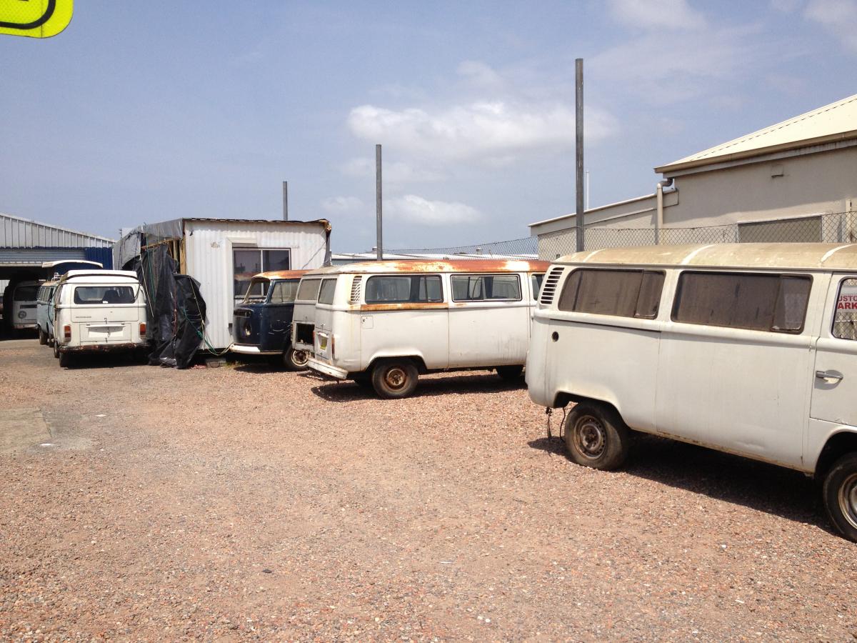 VW Kombi Restoration Yard